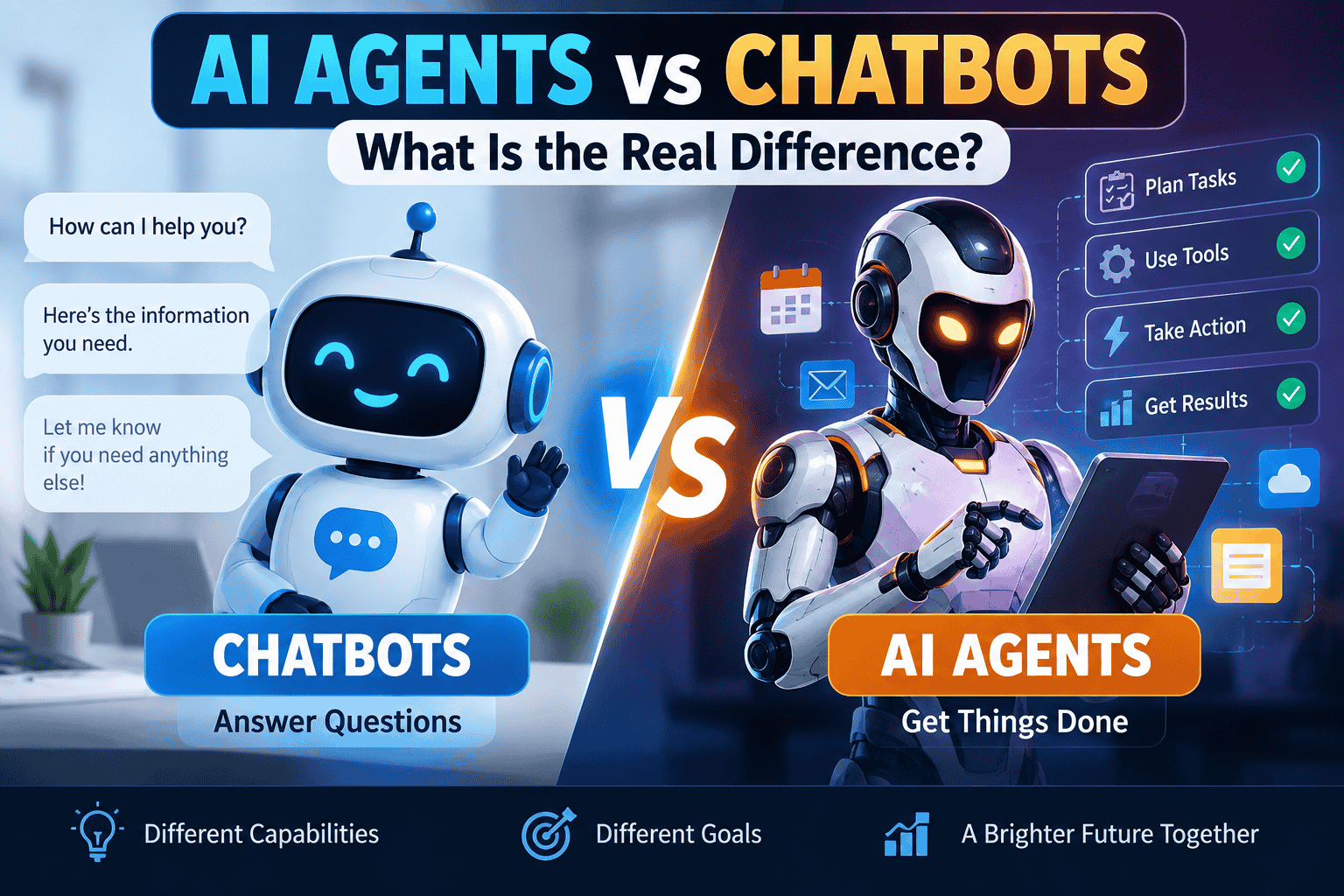 AI Agents vs Chatbots: What Is the Real Difference?